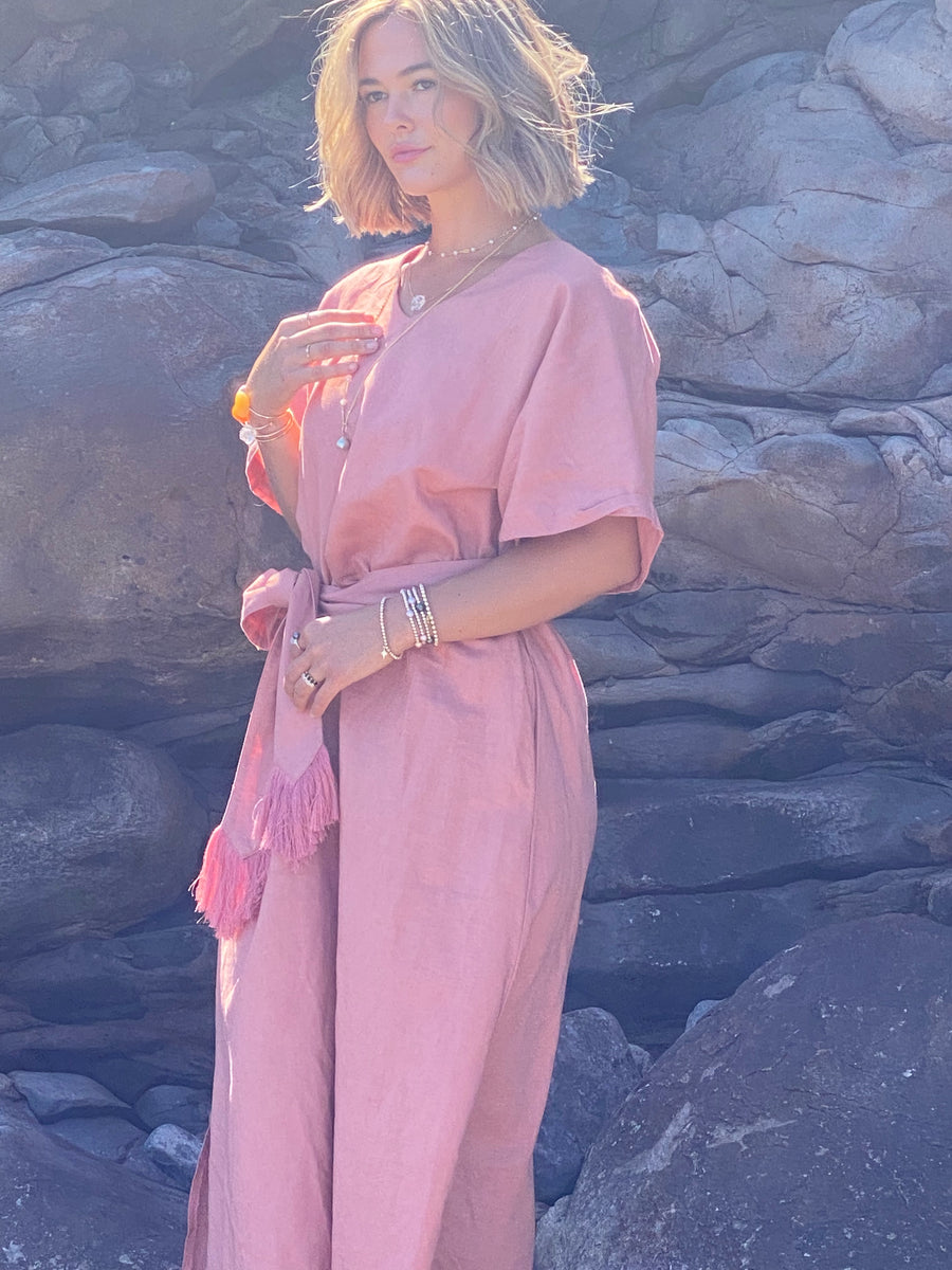 マウイマリmauimari 2025summerドレス　コーラルピンク Dress / Kaftan 2022 summer – Mauimari