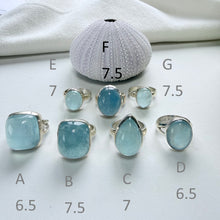 Load image into Gallery viewer, Silver ring with gemstone