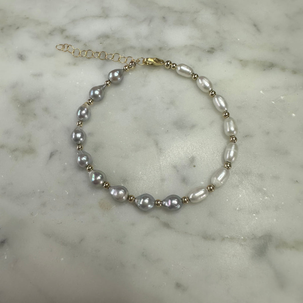 B Akoya & freshwater pearl