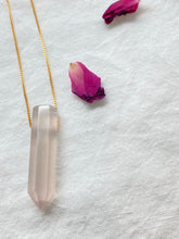 Load image into Gallery viewer, N gemstone rose quartz