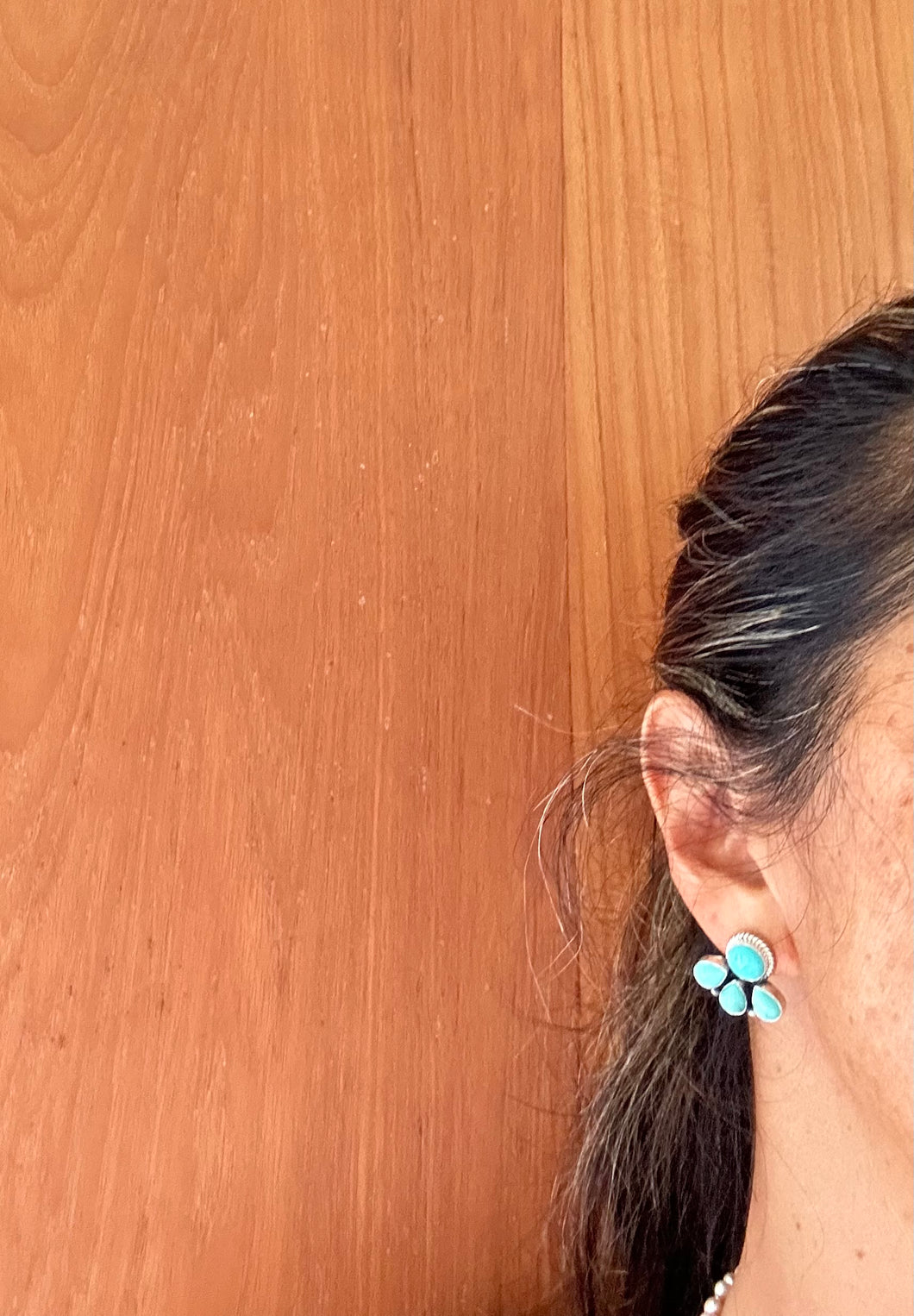 Turquoise earring