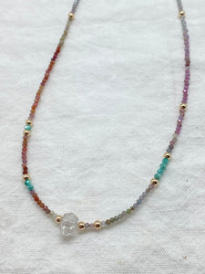N Beads & Herkimer diamond